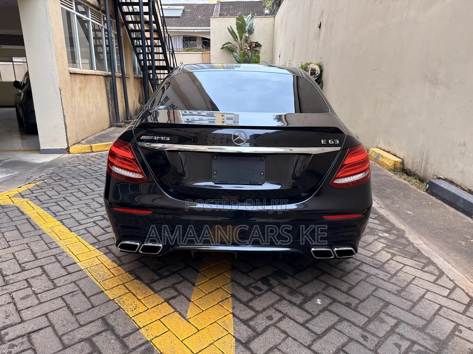 Mercedes-Benz E63 2018 Black