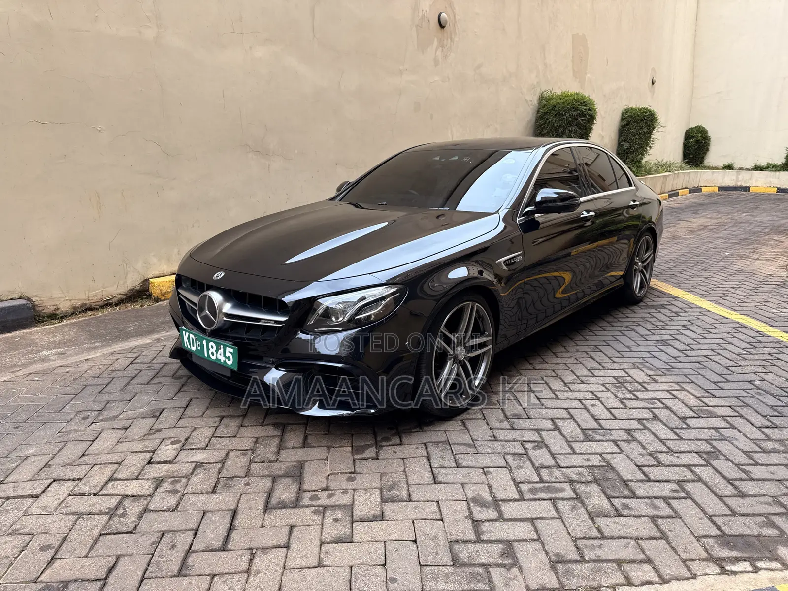 Mercedes-Benz E63 2018 Black