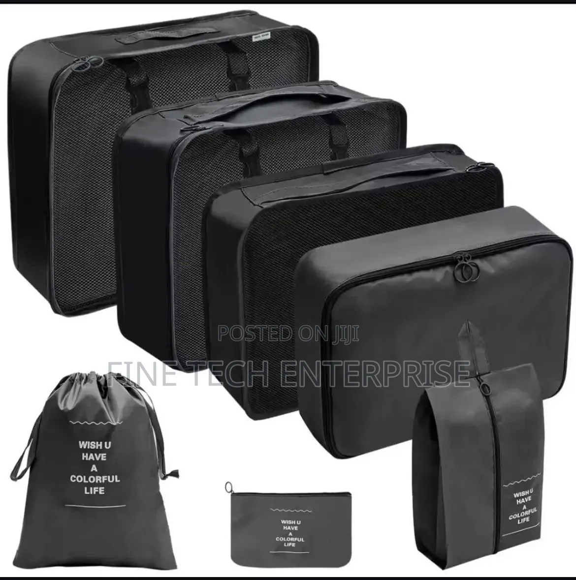 7pcs Luggage Travel Suitcase Organizers
