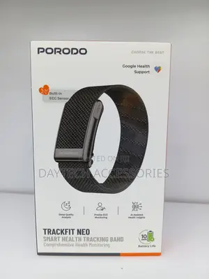 Porodo TrackFit Neo Smart Fitness Bracelet With Health Tracking.