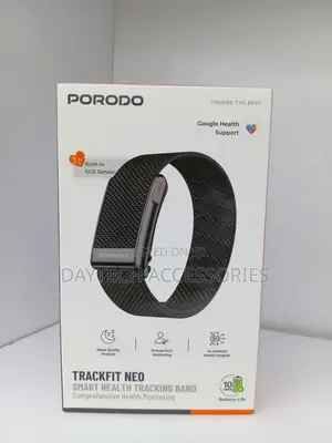 Porodo TrackFit Neo Smart Fitness Bracelet With Health Tracking.