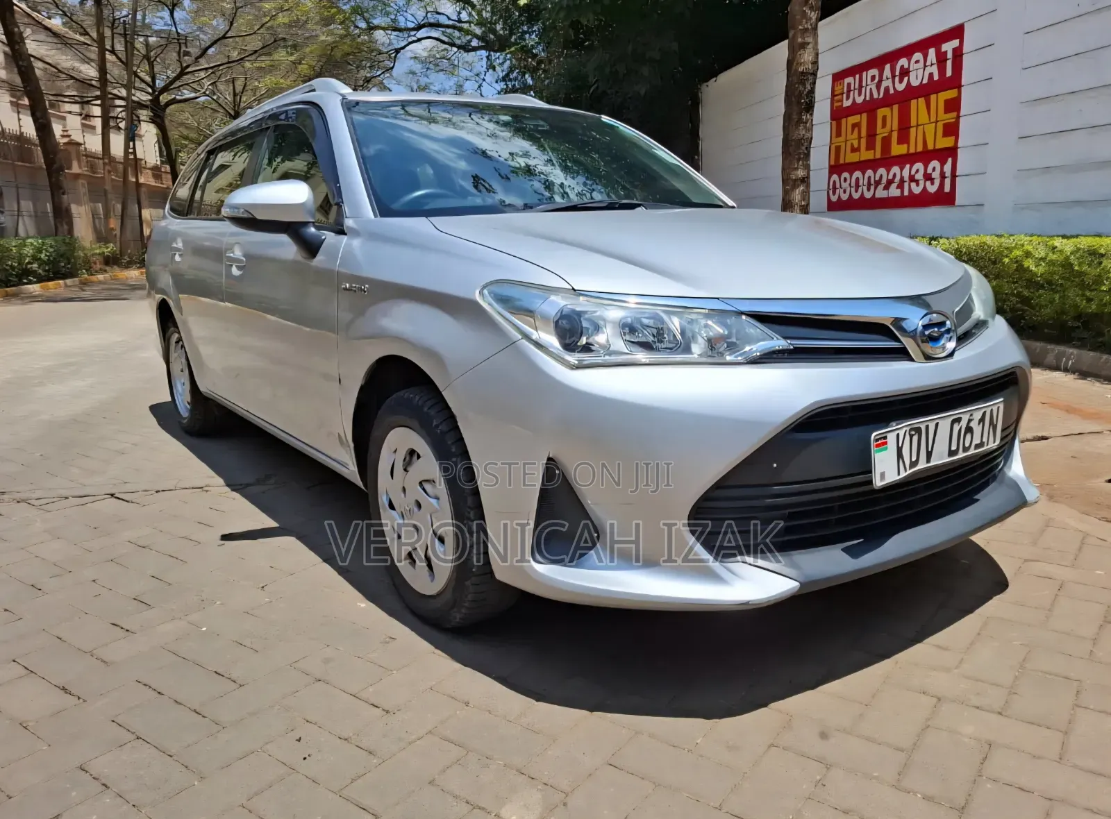 Toyota Corolla Fielder 2018 Silver