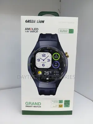 The Green Lion Grand Smart Watch in Blue.
