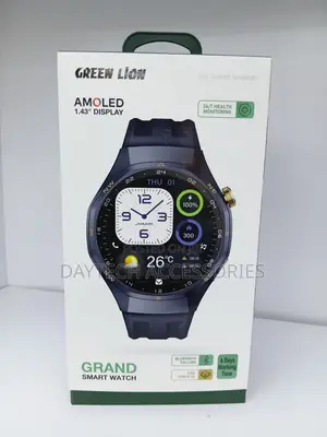 The Green Lion Grand Smart Watch in Blue.