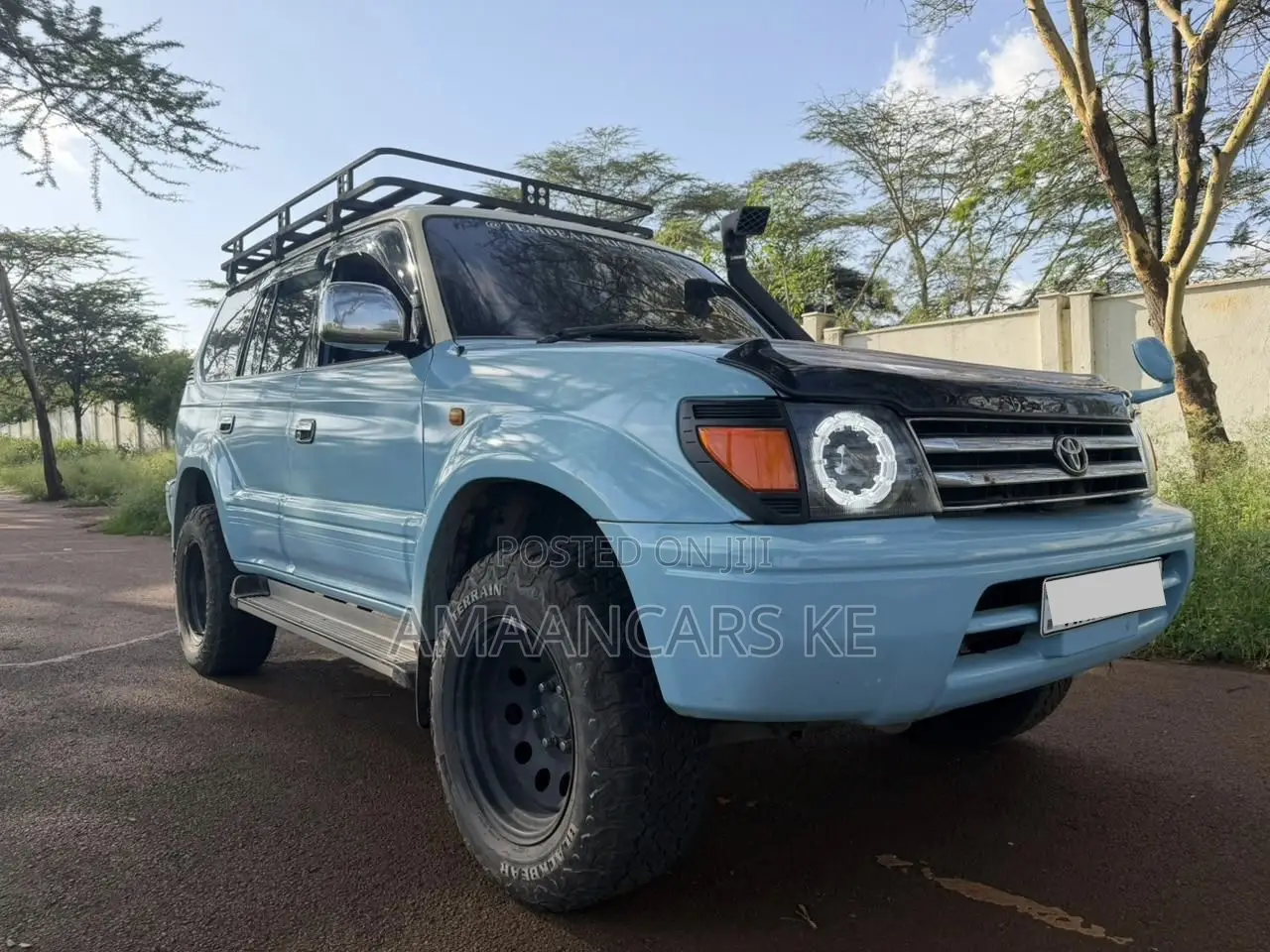 Toyota Land Cruiser Prado 3.0 TD 1996 Blue
