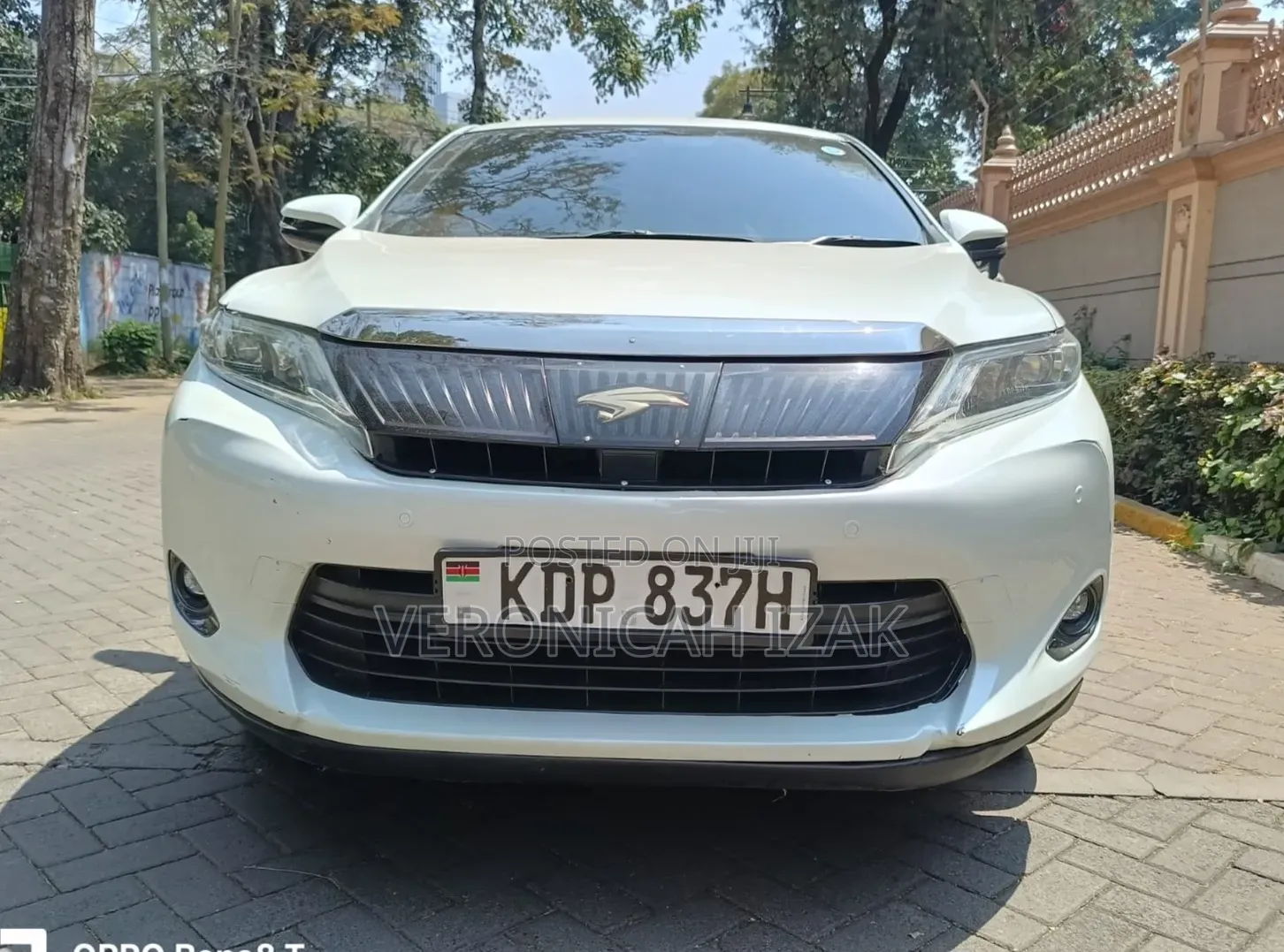 Toyota Harrier 2016 White