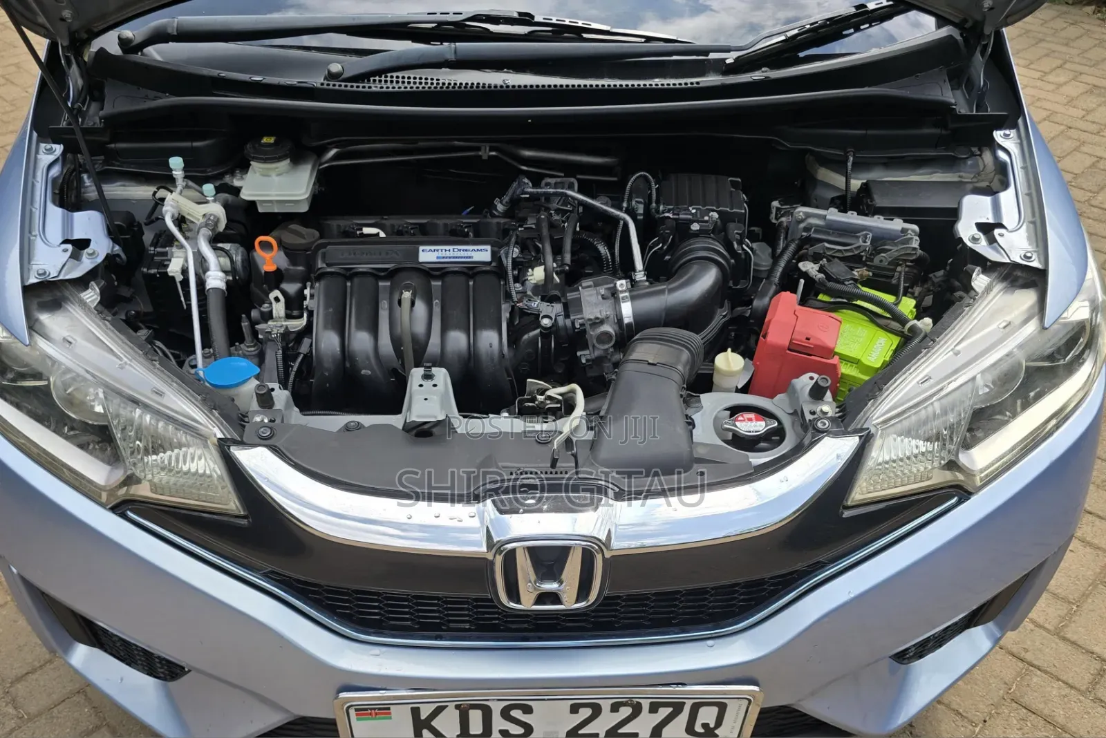 Honda Fit 2017 Blue