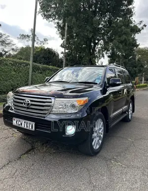 Toyota Land Cruiser 2012 Black