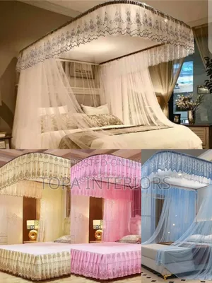 Ultra Fine Mesh BEDNET Foldable Lightweight 2 Stand Rail Mosquito Net