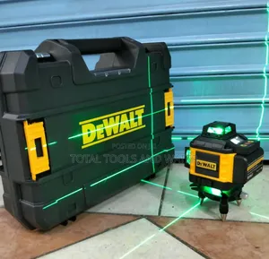 Gypsum Set DeWalt Laser Level 16line 360° 2 Battery and Tripod Stand
