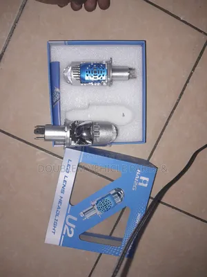 H4 Projector Bulb 3 Pin Headlight Bulb Full/Dim Light Universal