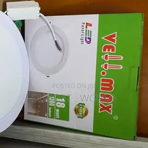 18W Recessed LED Ceiling Panel Light for Indoor Use
