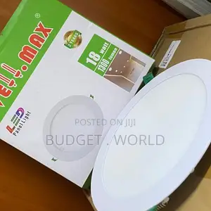 18W Round Recessed LED Panel Light for Gypsum Ceiling