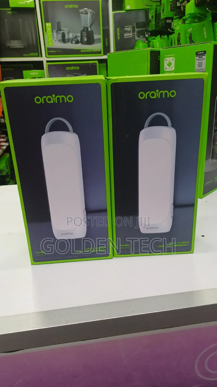 Oraimo LumiGo 300 Lumens Emergency Light 2PCs