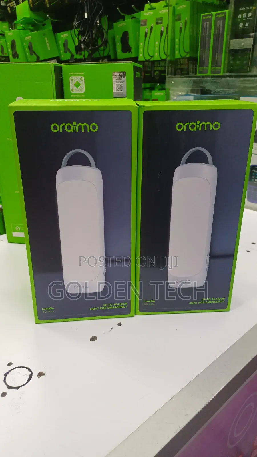 Oraimo LumiGo 300 Lumens Emergency Light 2PCs