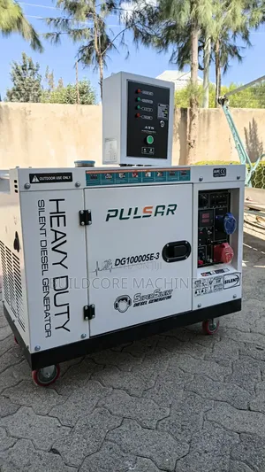 10kva 8kw Pulsar Dual Phase Silent Diesel Genset With ATS