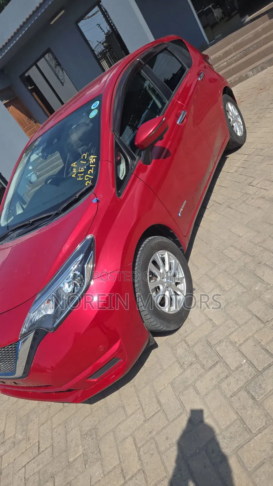 Nissan Note 2019 Red