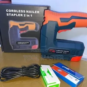 Cordless Nailer Stapler 2-in-1