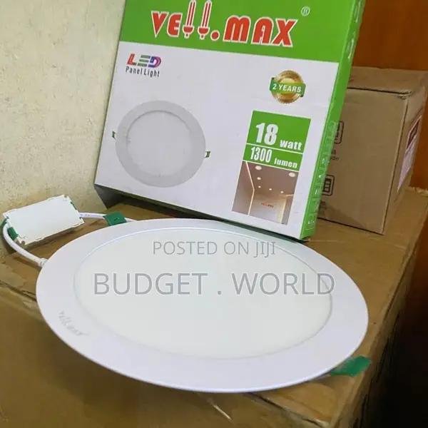 18W Slim Recessed Panel Light for Indoor Ceiling