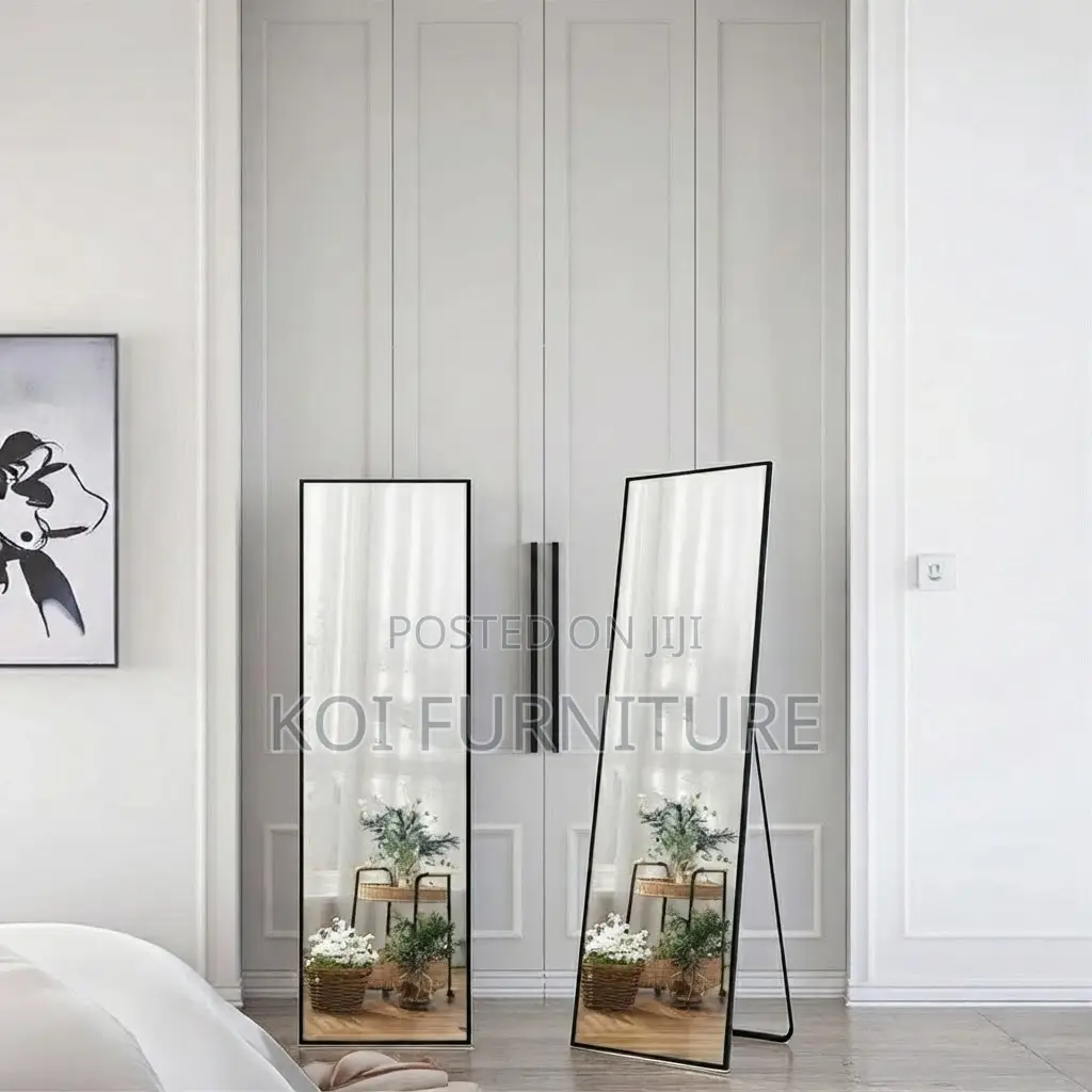 Dresers; Long Black Home Dressing Room Mirrors