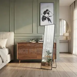 Dresers; Long Black Home Dressing Room Mirrors