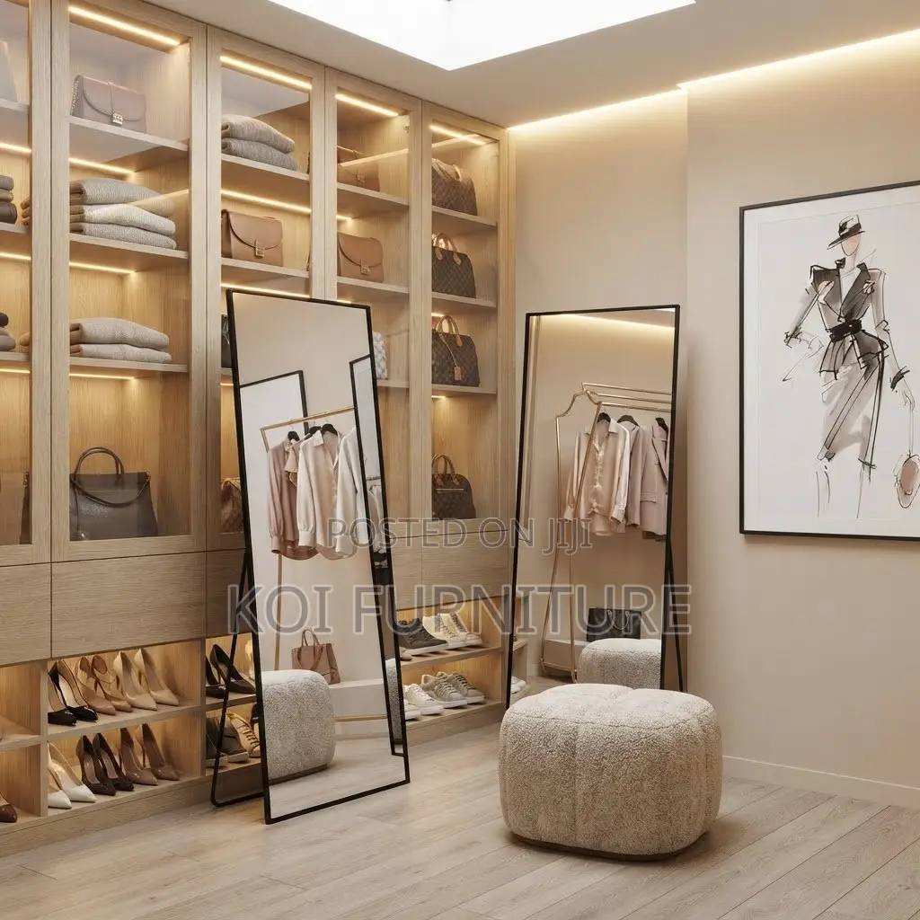 Dresers; Long Black Home Dressing Room Mirrors