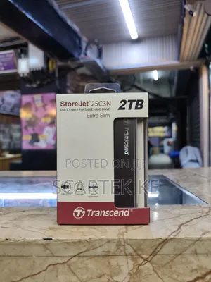 Transcend StoreJet 25C3N 2TB Portable Harddrive