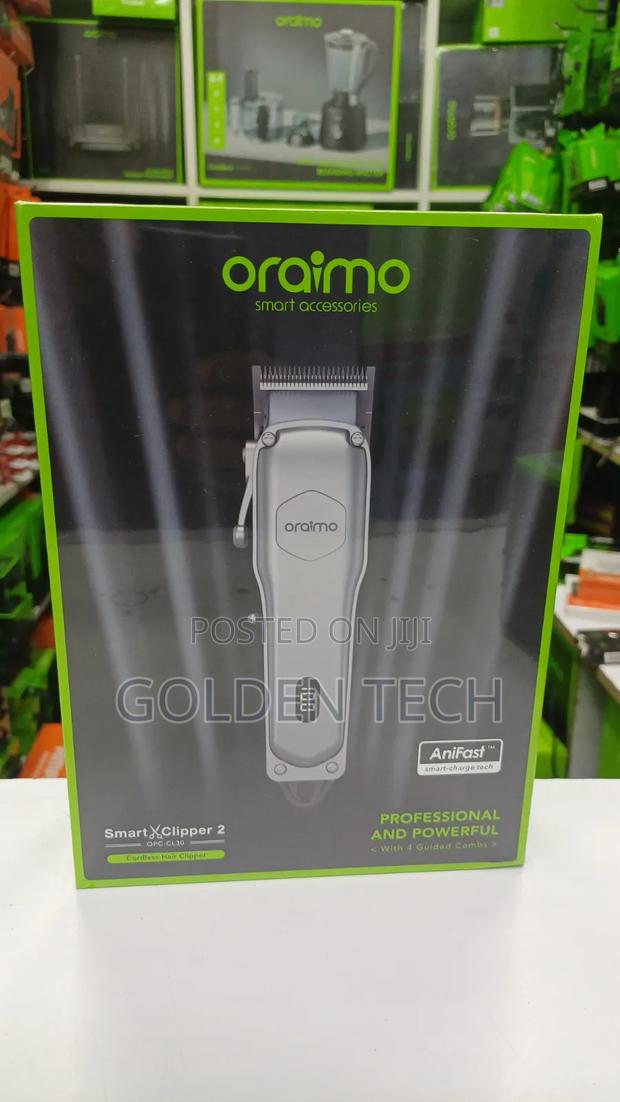 Oraimo Smart Clipper 2 Professional  Clipper With 4 Guided Combs