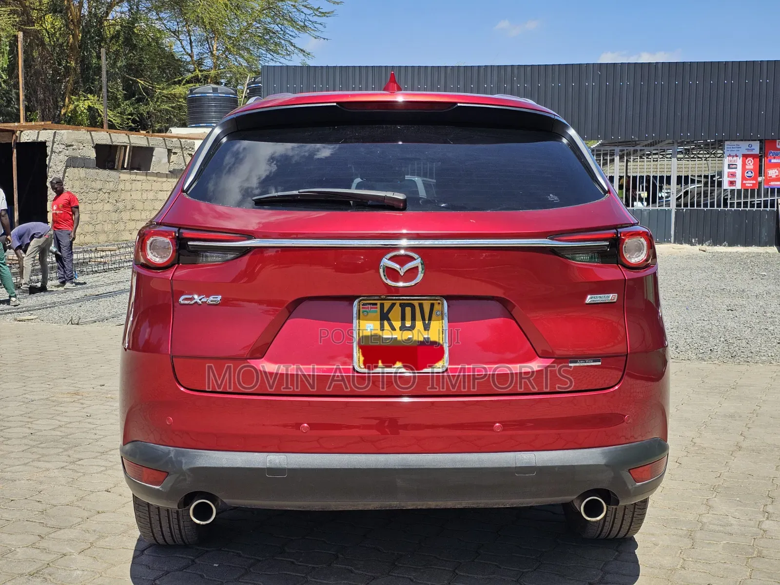 Mazda CX-8 2018 Red
