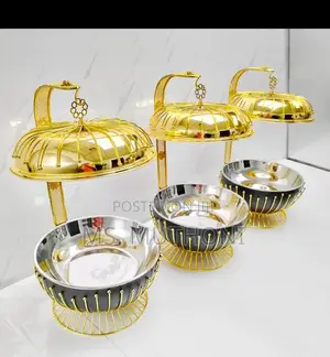 Stunning Luxury 8.0L Round Hanging Chafing Dishes!