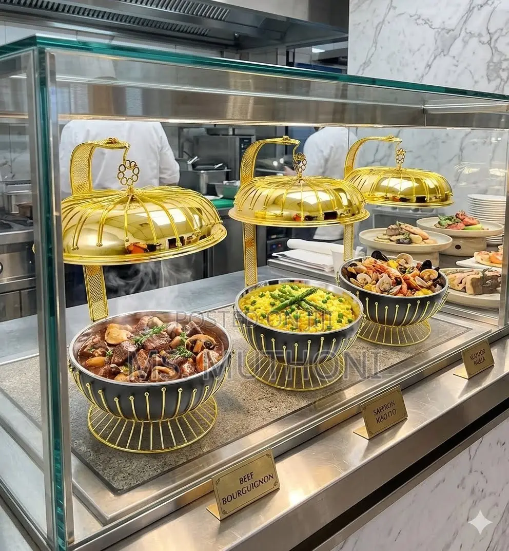 Stunning Luxury 8.0L Round Hanging Chafing Dishes!