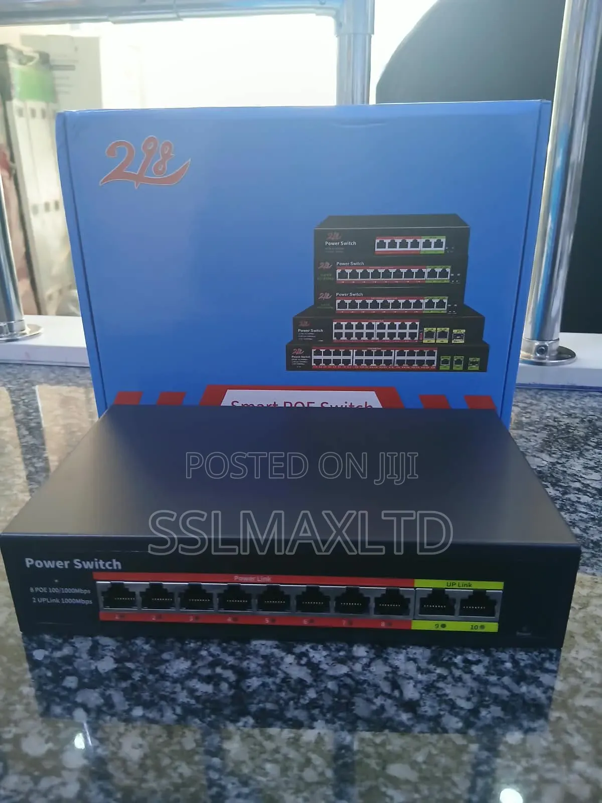 Poe Switch 4port 1000mbps