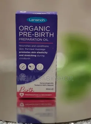 50Ml Lansinoh Organic Pre-Birth Preparation Oil