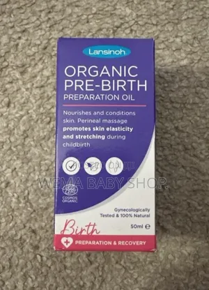 50Ml Lansinoh Organic Pre-Birth Preparation Oil