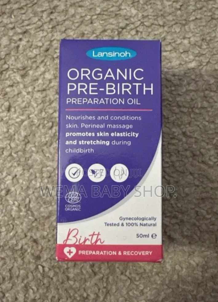 50Ml Lansinoh Organic Pre-Birth Preparation Oil