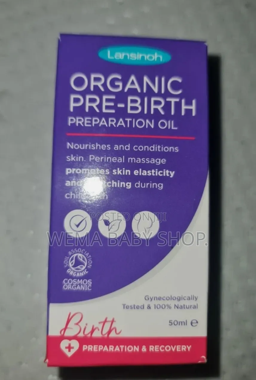 50Ml Lansinoh Organic Pre-Birth Preparation Oil