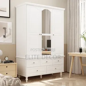 Modern Executive Assembled Wooden Wardrobe – Stylish & Spacious
