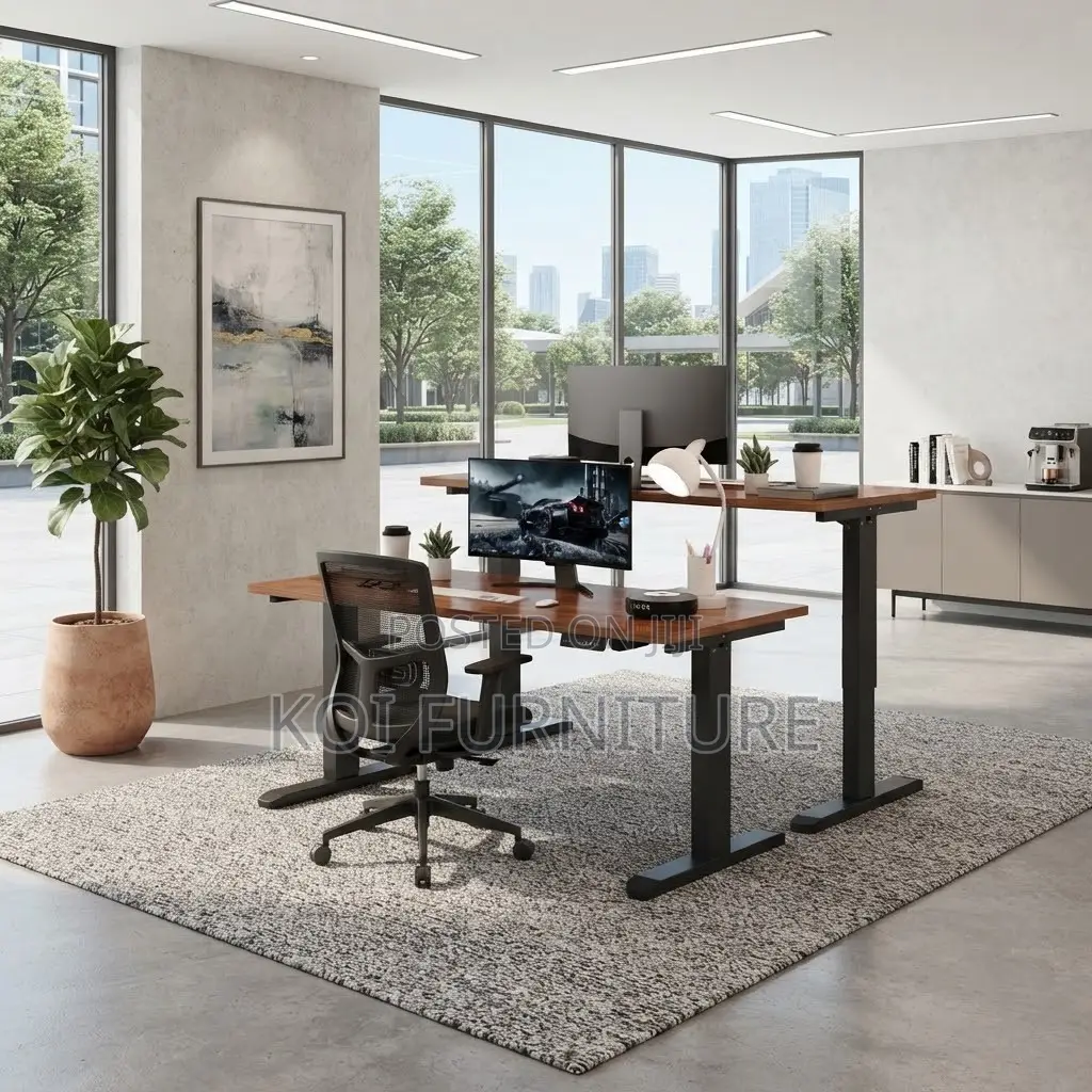 Office Desk; 160cm Modern Speedy Electric Adjustbale Studio Desk