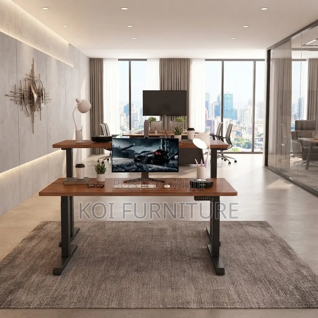 Office Desk; 160cm Modern Speedy Electric Adjustbale Studio Desk