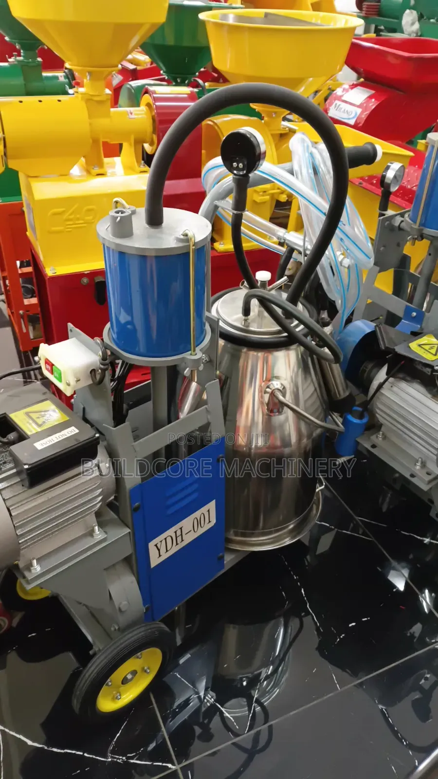 25litres Single Barrel Milking Machine Milano Italia