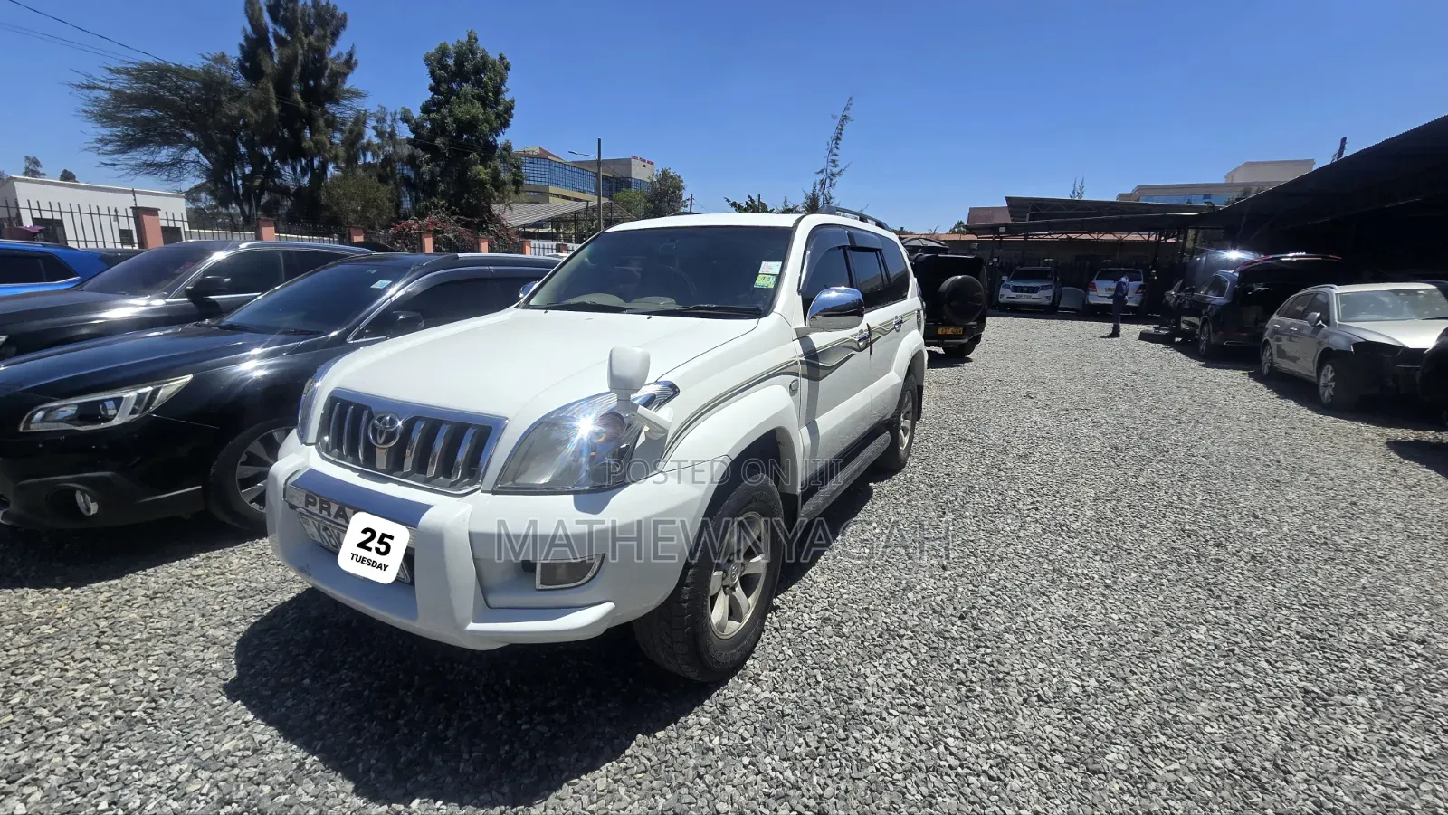 Toyota Land Cruiser Prado 2003 White