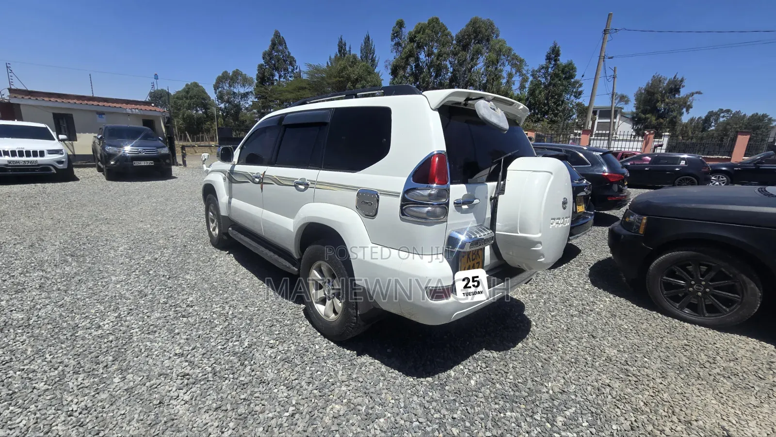 Toyota Land Cruiser Prado 2003 White