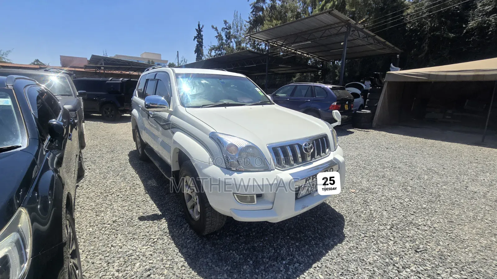 Toyota Land Cruiser Prado 2003 White