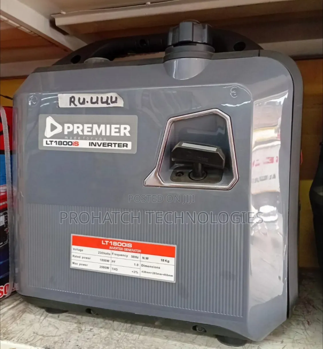 2.5KVA Premier Silent Inverter Generator