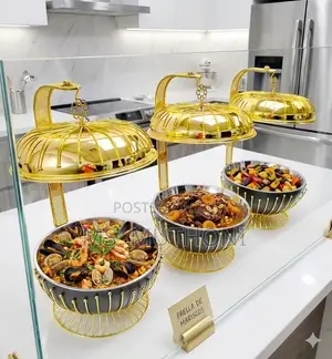 🥗🥙Elegant 8.0L Luxurious Hanging Chafing Dishes.