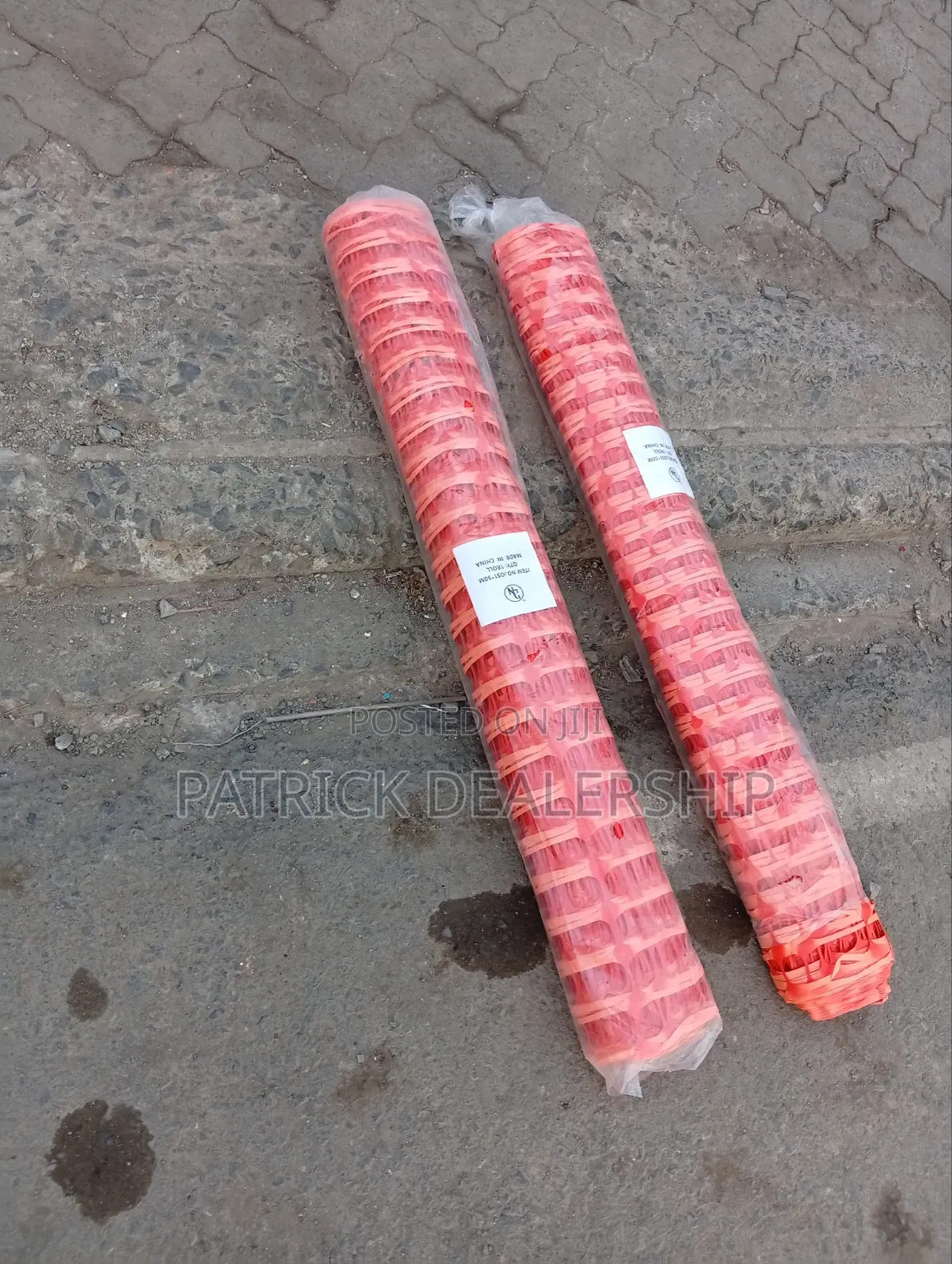 Orange Barrier Net