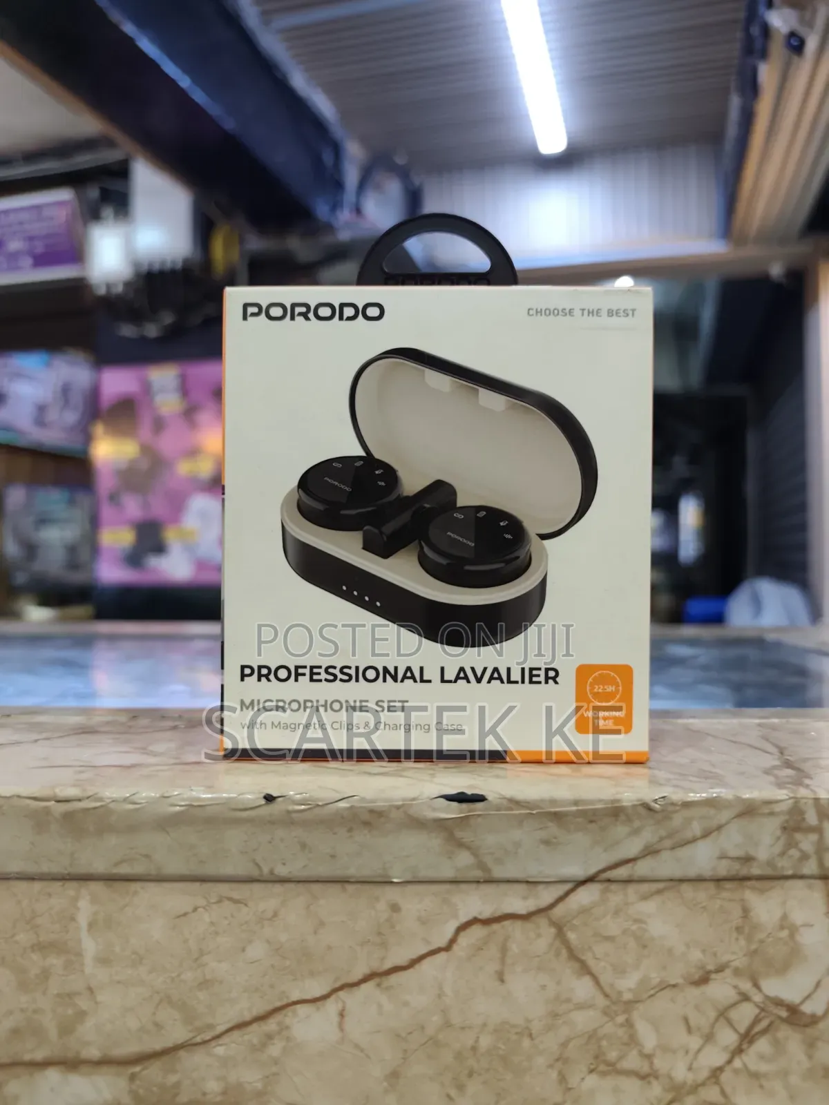 Porodo Professional Lavalier Microphone Set