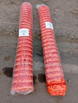 High-Visible Orange Barrier Net