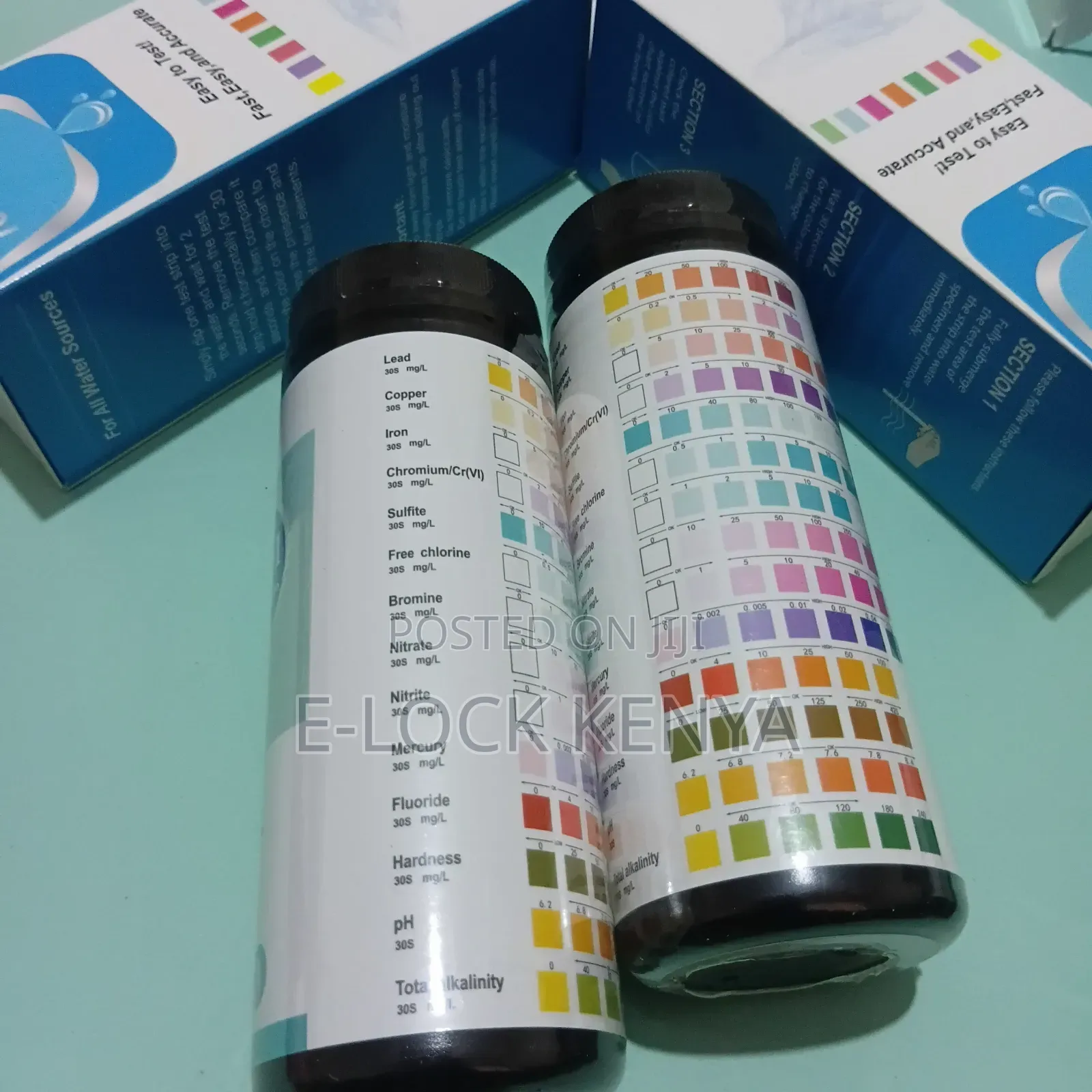 Mercury Water Test Strips 14 in 1