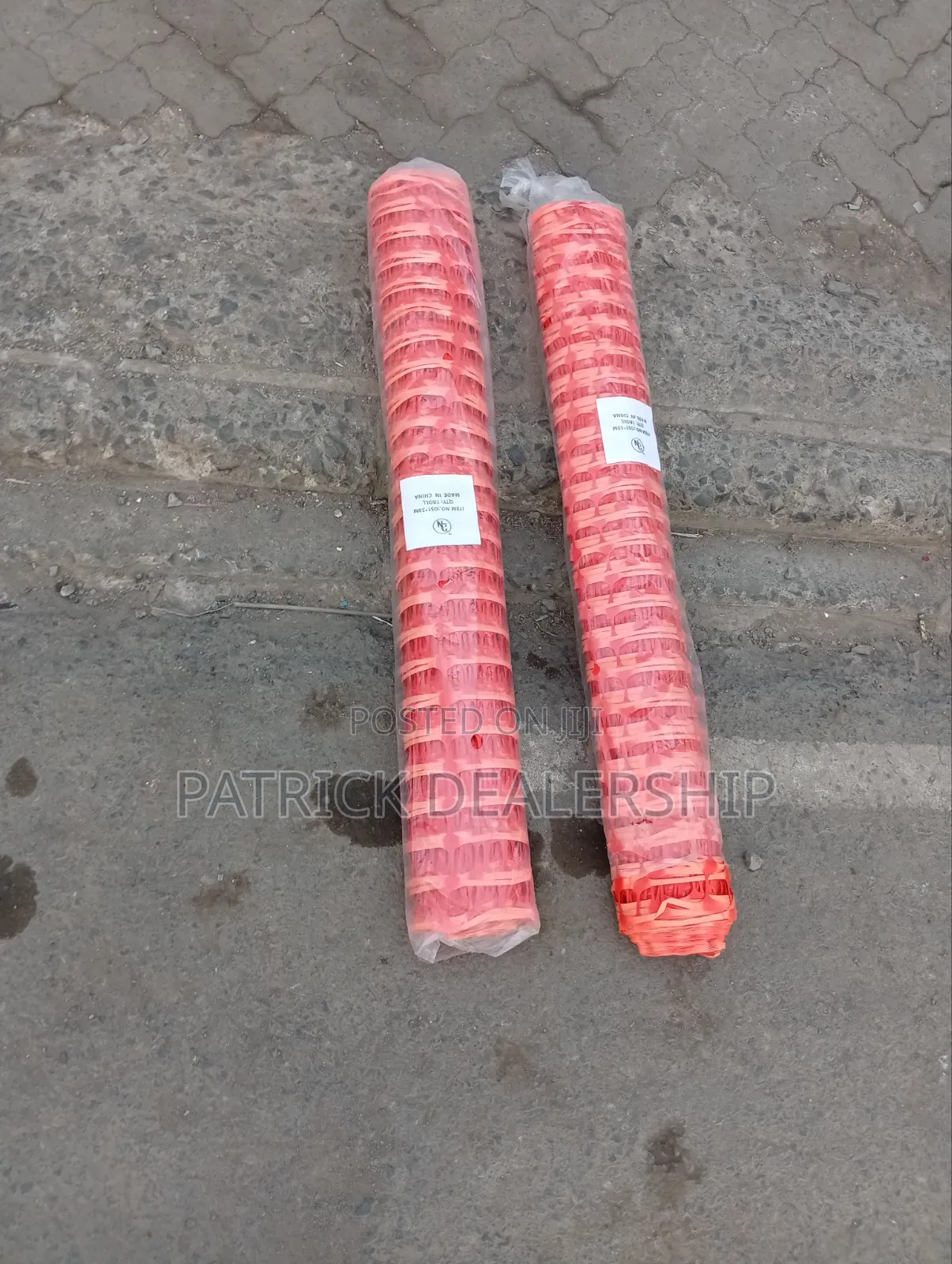 1m by 50m Orange Barrier Net